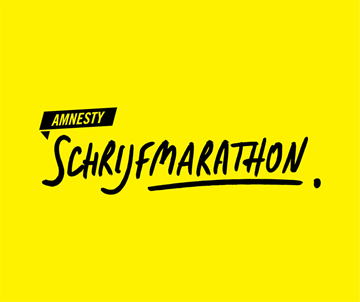 Schrijfmarathon Amnesty International